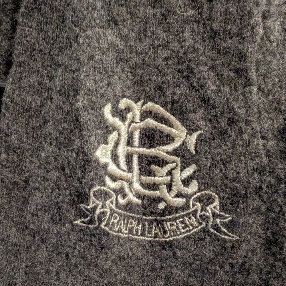 VTG Ralph Lauren Cardigan Kids Gray Wool Angora Sweater Vintage Rabbit Hair READ